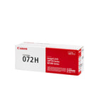 Canon - Cartouche de toner laser 072H - Haut rendement - Noir-Le toner authentique de Canon offre des impressions de qualité supérieure et assure une productivité fiable.