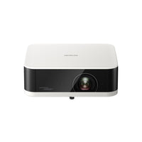 Epson - Projecteur style de vie portable HD intégrale Lifestudio Pop avec technologie Sound by Bose - Blanc-Grandeur. Luminosité. Beauté. - technologie Triple Core Engine qui offre une image lumineuse en HD intégrale d’une taille allant jusqu’à 3,8 m (150 po) pour créer des soirées cinéma et des événements épiques