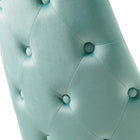 Modway - Adorn Performance Velvet Fauteuil d’appoint de salle à manger Ensemble de 2 - Monnaie-Capacité du poids de la chaise : 300 lbs.