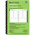 Day-Timer - Recharge datee 2025 1 page/jour de bureau - 8 1/2 po H x 5 1/2 po l - bilingue-Comprend un repertoire d'adresse et de telephone, des pages de planification avancee et 12 formulaires mensuels de kilometrage / depenses d'auto