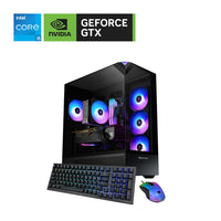 iBUYPOWER - Ordinateur de Bureau de Jeux - Intel Core i5-14400F CPU - NVIDIA RTX 5060Ti GPU - 1 To SSD - 16 Go RAM - Windows 11 Home-Boîtier d'ordinateur Element 9