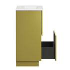 Modway - Quantum 18" Vanette de salle de bain - Or blanc-8