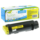 fuzion - Dell 3P7C4 (593-BBOZ) Cartouche De Toner Compatible - Rendement Haut - Jaune-Couleur d'encre: Jaune