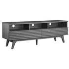 Modway - Render 60 po Meuble TV, Fusain-Meuble téléviseur moderne du milieu du siècle
