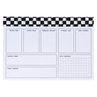 Pep Rally - Organisateur hebdomadaire - Motif puissant-80 feuilles de papier de 80 grammes