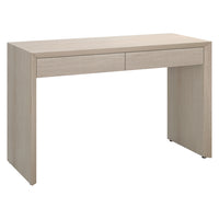 Hudson&Canal - Bureau Pembroke 48'' - Aulne blanc-Un design contemporain moderne pour votre bureau à domicile, votre coin cuisine, votre bureau et plus encore