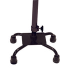 BIOS Living - Canne tetrapode de style K - noire-Sangle incluse