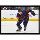 Zach Hyman Oilers Action-H - Toile encadree - 31" x 22"-Impression sur toile de qualité supérieure avec bordures enveloppées