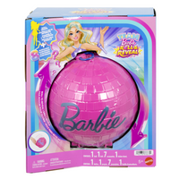 Barbie - Roll And Reveal - Poupée et Accessoires-La poupée et les accessoires Barbie « Roll and Reveal Pop Star » permettent aux enfants d'imaginer une carrière de star de la pop