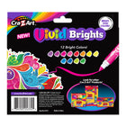 Cra-Z-Art - Marqueurs Vivid - Paquet de 12-Idéal pour les livres de colouriage, les projets artistiques amusants à la maison, l'école, les garderies, les studios d'art, les salles de classe et plus encore