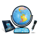 Replogle - Globe terrestre interactif bleu océan Intelliglobe 12 po - Anglais-Intelliglobe™ interactif, parlant et de luxe