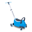 Yvolution - Yglider Luna Jouets porteurs - Bleu-Découvrez le confort et la sécurité d'un porteur robuste, doté d'un design incurvé et élégant, d'un siège ergonomique et de roulettes pivotantes. La barre parentale amovible offre un encadrement parental idéal pour accompagner les jeunes conducteurs.