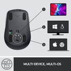 Logitech MX Anywhere 3 - Souris sans fil - Noir-Contrôlez plusieurs appareils d’un simple clic avec une souris à flux activé. Déplacez le curseur du bord de l’écran à un autre pour passer de Windows à Linux et macOS