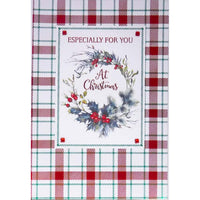 Rosedale Gold - Cartes de souhaits Noël Gold 5-1/2 po x 8 po / Enveloppes - paquet de 6-Cartes de souhaits qualité boutique