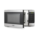 Commercial Chef - Four à micro-ondes de comptoir de 0,7 pi³ et 700 W - Acier inoxydable-Caractéristiques impressionnantes : En ce qui concerne les fours à micro-ondes de comptoir, notre micro-ondes noir est supérieur avec 700 watts de puissance, une sécurité enfant et un verrouillage de porte, un plateau tournant et 0,7 pi3. capacité de pi.