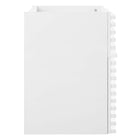 Modway - Render Fixation murale de 18" Armoire de toilette de salle de bain (lavabo non inclus) - Blanc-Tiroir à extension complète