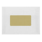 Jam Paper Étiquettes postales, 2 x 4 po, or métallique, 120/paquet (40732538)-Doré métallique