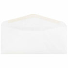 JAM Paper Enveloppes commerciales no 10, 4,125 x 9,5 po, blanc, 1000/paquet (35532B)-Blanc