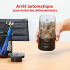Staples - Taille-crayon électrique pour usage intensif en salle de classe – Noir-Arrêt automatique pour la pointe de crayon parfaite
