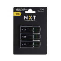 NXT Technologies - C600 Cle USB 2.0 16 GB - Paquet de 3-USB 2.0, 16 Go