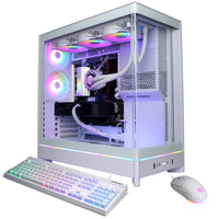 CYBERPOWERPC - Ordinateur de jeux Gamer Supreme, Ultra 7 270K Plus, RTX 5060 Ti,1To PCIe SSD,16Go RAM,Windows 11 Édition famille-Processeur: Intel Core Ultra 7 270K Plus 3.7GHz (Max 5.5GHz)
