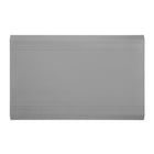 WeatherTech - Tapis du milieu anti-fatigue ComfortMat Connect - Bordé - Gris-Chaque pièce de centre mesure également 3 pi de long. Assemblez-les entre les pièces d’extrémité ou d’angle.