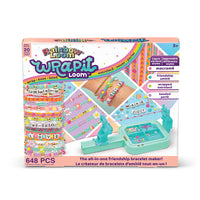 Rainbow Loom - Métier à tisser Wrapit Loom-Avec un éventail de perles, ce métier à tisser polyvalent et convivial vous permet de créer des bracelets en macramé, des bracelets enrubannés, des bracelets de l'amitié et des bracelets en perles