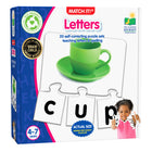 University Games - The Learning Journey Match It: Letters - Puzzle De Reconnaissance Des Lettres Pour Enfants - Jeu d’Association Pour Préapprentissage De La Lecture-Développe les premières compétences en lecture