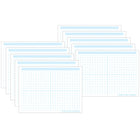 Ashley Productions - ASH97023 Smart Poly PosterMat Pals Économiseurs d'espace - 13" x 9-1/2" - Blocs de grille de 1/2" - 468 blocs - Lot de 10-C'est une affiche, c'est un sous-main, c'est les deux! Parfait pour une taille plus petite pour une utilisation facile en classe, à la maison, au bureau ou en déplacement!