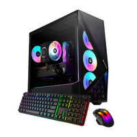 iBUYPOWER - Copilot+ PC de bureau gaming Slate – Intel Core Ultra 7 265F – RTX 5060Ti – SSD 2 To – 32 Go DDR5-Processeur Intel Core Ultra 7 265F (20 cœurs)