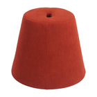 Zuo - Upela Pouf - Rouge-Couleur du mobilier : Rouge