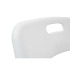 CB Office Tactic Multi-Purpose Armless Stacking Chairs - White - 4 Pack-Solide châssis soudé en acier à fini thermolaqué noir avec siège et dossier en polypropylène noir