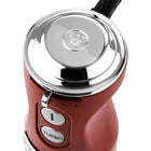 Westinghouse - Mixeur à main Rétro 5 vitesses, Rouge-Plastique avec accents chromés