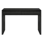 Hudson&Canal - Bureau Pembroke 48'' - Grain noir-Fabriqué à partir de matériaux MDF robustes avec une finition grainée noire artisanale