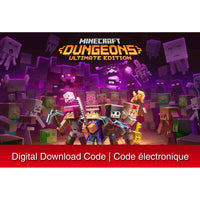 Minecraft Dungeons: Ultimate Edition for Nintendo Switch [Code Electronique]-Genre : Action, Aventure