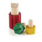 Guidecraft Screw Block, jouet d'association pour la motricité fine, 8 pièces -Construction durable