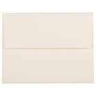 JAM Paper - Enveloppes d'invitation A2 Strathmore - 4,375 po x 5,75 po - Lin blanc naturel - paquet de 50 (99761I)-Lin Blanc Naturel