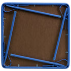 Flash Furniture - Table bleue pliante pour enfant-Rembourrage en mousse éponge CA117