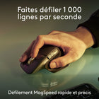 Logitech - MX Keys S Combo for Mac, clavier et souris sans fil, repose-poignets, clavier rétroéclairé - Gris-Faites défiler 1 000 lignes par seconde: souris sans fil Logitech MX Master 3S dotée de MagSpeed, la roulette de défilement la plus rapide et la plus précise de Logitech, et d'un capteur 8 000 PPP qui fonctionne même sur le verre