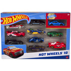 Hot Wheels - Pack de 10 voitures de base-Assortiment de 10 véhicules moulés sous pression Hot Wheels