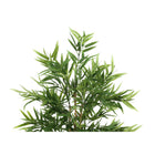 Monarch Specialties - Plante Artificielle - 50 po H - Arbre À Bambou - Mis En Pot - Feuilles Vertes - Pot Noir-6