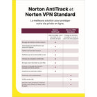 Norton AntiTrack - 1 Device - 1 Year Subscription-Blocage du pistage et des témoins de navigation : Bloque les pisteurs avant que votre page ne commence à se charger et contribue à accélérer le chargement des pages Web. Détecte les témoins de pistage et aide à empêcher ceux-ci de recueillir des données.