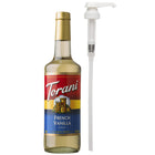 Torani - Sirop vanille française avec pompe -750 mL-La saveur qui vous a fait tomber en pâmoison. Bien, préparez-vous à vous pâmer à nouveau !