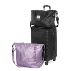 Nicci - Sac extensible Travel Weekender Duffel - Violet clair-Matière : Polyester