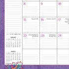 Lang - 2026 Inspirations Simples Calendrier de Bureau Bloc-Notes Mensuel - 11 po H x 17 po l - Anglais-Support cartonné rigide