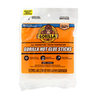 Gorilla - Hot Glue Sticks 4 po Taille Miniature - Paquet de 75-Résistant aux intempéries : pour une utilisation intérieure et extérieure