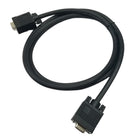 Exponent - Câble de rallonge pour moniteur SVGA - Cordon de 6 pi - Noir-Câble de 6 pi