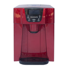 Frigidaire - Machine à glaçons compacte et distributeur d'eau - Rouge-Distribue de l'eau et de la glace