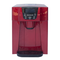 Frigidaire - Machine à glaçons compacte et distributeur d'eau - Rouge-Distribue de l'eau et de la glace