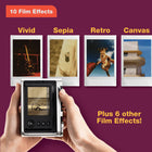 Fujifilm - Instaxmini Evo - Brun-Miroir intégré pour selfies assurant un cadrage parfait des autoportraits
